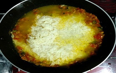 healthy Tomato Rice recipe