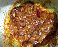 Potato pointed guard curry with prawn(chingri diye alu potoler tarkari)
