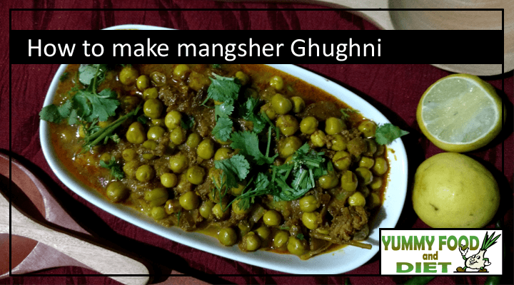 How to make mangsher Ghughni