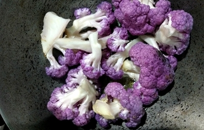 purple cauliflower 