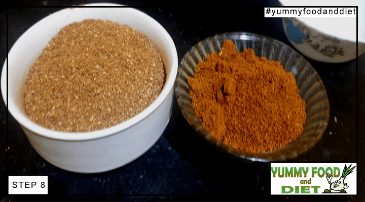 Cumin- Coriander -Chili Powder step8