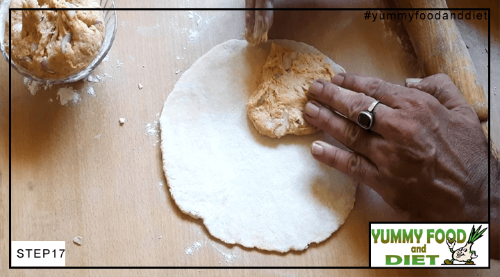Make Aloo Paratha in Different Style step17