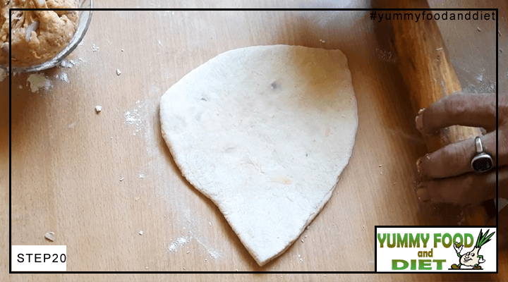Make Aloo Paratha in Different Style step20