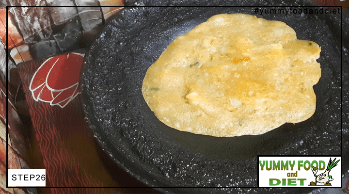Make Aloo Paratha in Different Style step26