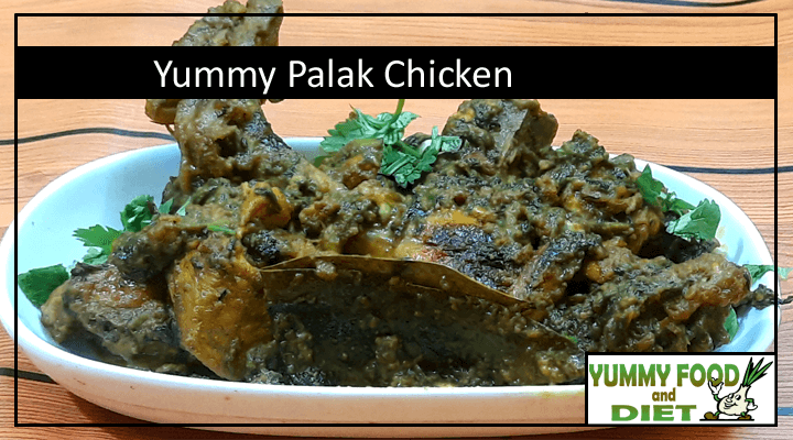 Yummy Palak Chicken