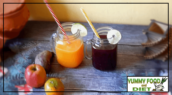 Fresh Fruit And Vegetable Juice