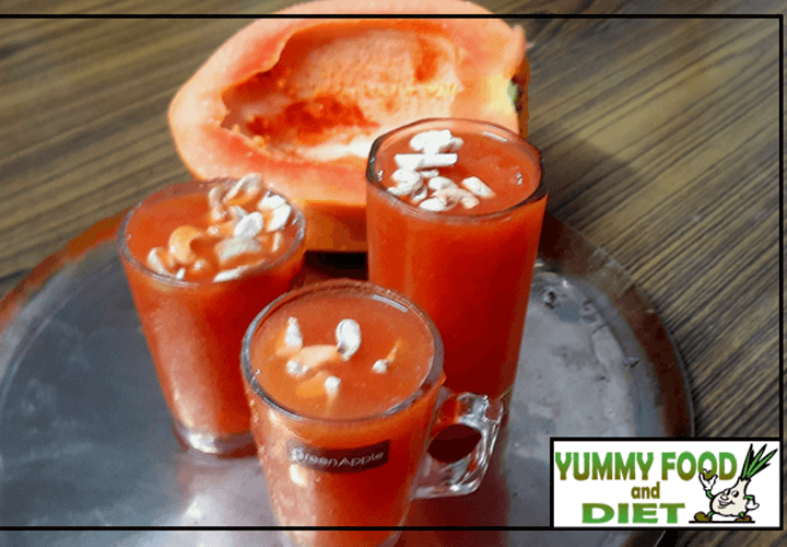 Healthy Papaya Juice