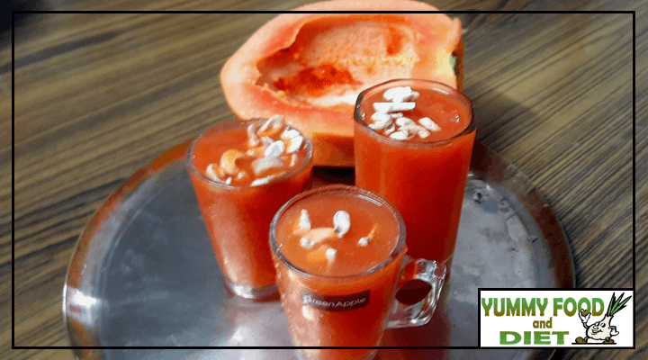 Healthy Papaya Juice