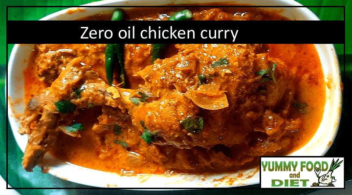 Zero Oil Chicken Curry