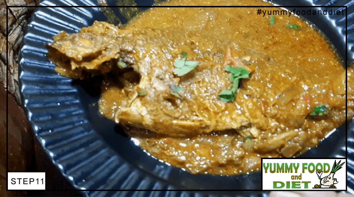 How to make Bhola-Bhetki curry step 11