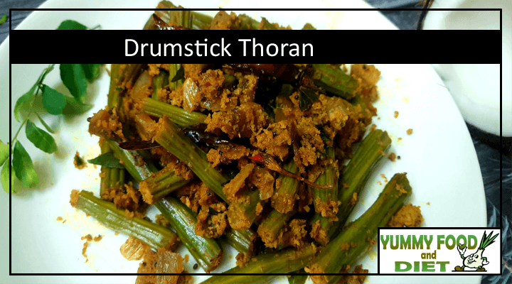 Drumstick Thoran / Drumstick Coconut Stir Fry